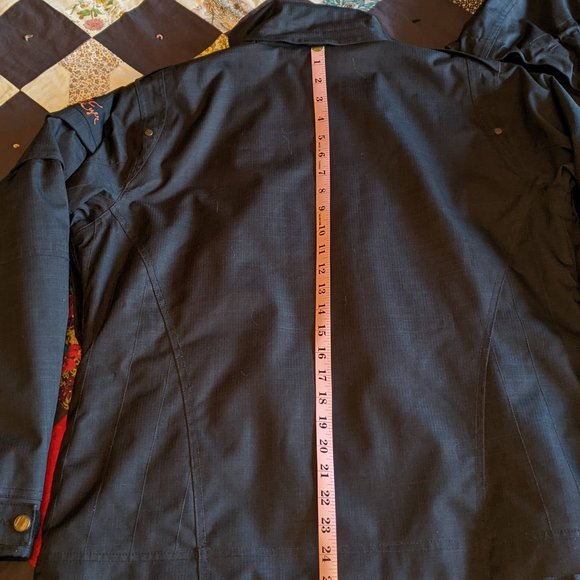 Obermeryer Insulated Weatherproof Ski Coat, Size 12 - Picture 8 of 13